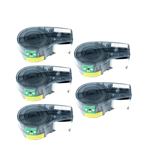 M21-750-595-WT Allwetter-Label-Patrone Kompatibel mit Brady M210/M211-Drucker(5 Pcs) von VVHKMSIL