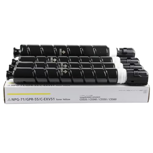 VVHKMSIL 1 PC-Kopierer Toner NPG-71 GPR 55 C-EXV51 Kompatibel mit IR C5535 C5540 C5550 C5560 Modelle(Magenta) von VVHKMSIL