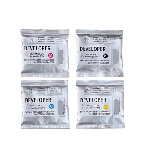 VVHKMSIL 1 Set -Entwicklerpulver Kompatibel mit MPC2004 MPC2504 MPC3004 MPC3504 MPC4504 MPC5504 MPC6004 Tonerpatrone 250 g von VVHKMSIL