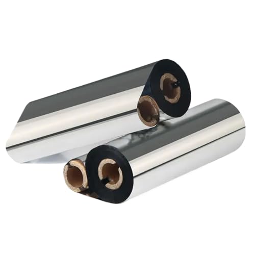VVHKMSIL 110 mm x 90 m Wachsband Kompatibel mit LP 2844 2836 kompatibler Wärmelentransfer Barcode -Tibbon 5Rlllos 70 m(110mmX70m) von VVHKMSIL