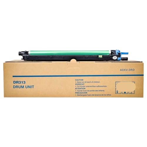 VVHKMSIL 1PCS DR313 Trommeleinheit kompatibel mit C258 C308 C368 C458 C558 C658 Modelle enthält kein Entwicklerpulver(Black) von VVHKMSIL