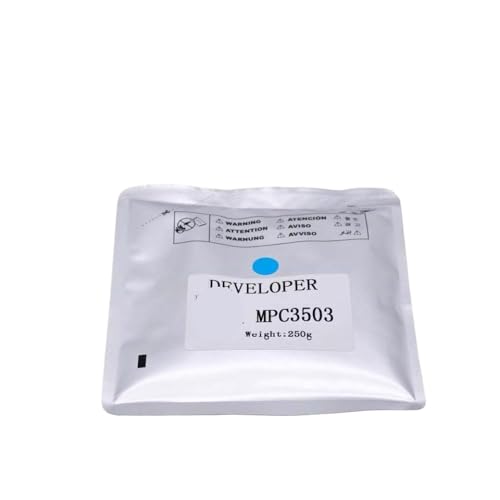 VVHKMSIL 1pcs kompatible Entwicklerpulver MPC3003 arbeitet mit C3003 C3503 C4503 C5003 C6003 250G(Cyan) von VVHKMSIL