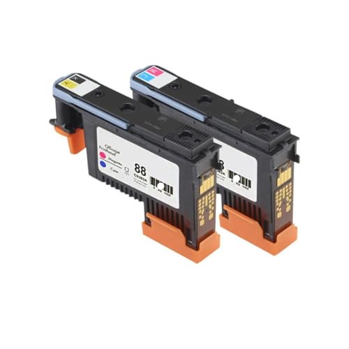 VVHKMSIL 88 PrinThead C9381A C9382A kompatibler Druckkopf Kompatibel mit OfficeJet Pro K5400 K550 K8600 L7480 L7550 L7580 L7750 Drucker(1 Set) von VVHKMSIL