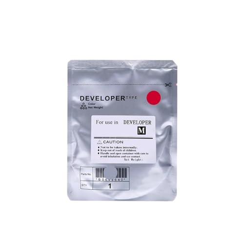 VVHKMSIL Entwicklerpulver 250 g Kompatibel mit MPC2004 MPC2504 MPC3004 MPC3504 MPC4504 MPC5504 MPC6004 Tonerpatrone Austausch(Magenta) von VVHKMSIL