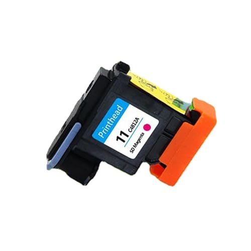 VVHKMSIL PrinThead 11 C4810A C4811A C4812A C4813A kompatibler Druckkopf Kompatibel mit DesignJet 500 800 510 100 110 111 120 1000 1100 1200 2600 Serie Drucker(Magenta) von VVHKMSIL