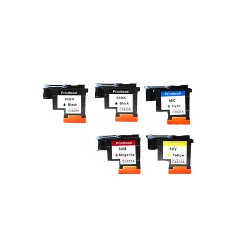 VVHKMSIL Printhead -kompatibel mit 80 C4820A C4822A C4823A Ersatzdruckkopf Kompatibel mit DesignJet 1000 1050c 1055 cm Drucker VVHKMSIL Printhead -kompatibel mit 80 C4820A C4822A C4823A Ersatzdruckkopf Kompatibel mit DesignJet 1000 1050c 1055 cm Drucker von VVHKMSIL