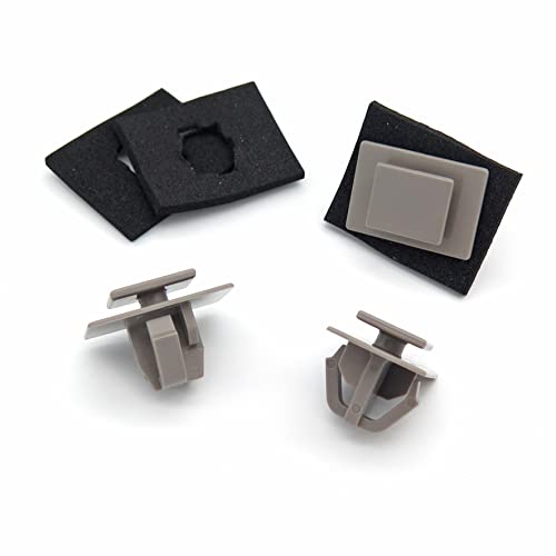 VVO Fasteners- Grau Kunststoff-Clips. Seitenschweller, Schwellerverkleidung. Kompatibel mit einigen Hyundai i20, (Packung mit 10 Clips) von VVO