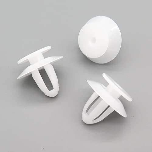 VVO Fasteners- Weiß Kunststoff-Clips. Heckklappenverkleidung. Kompatibel mit einigen BMW 3er-Reihe, 2er-Reihe Active Tourer, 2er-Reihe Grand Tourer, X5, X3, 5er-Reihe, 7er-Reihe, (10 Stk) von VVO
