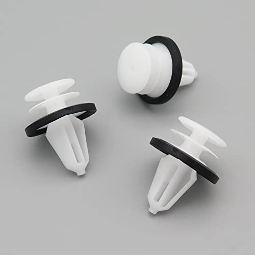VVO Fasteners- Weiß Kunststoff-Clips. Schiebetür-Verkleidung und Zierpaneel. Kompatibel mit einigen Ford Transit/Tourneo Connect, Transit/Tourneo Custom, (10 Stk) von VVO