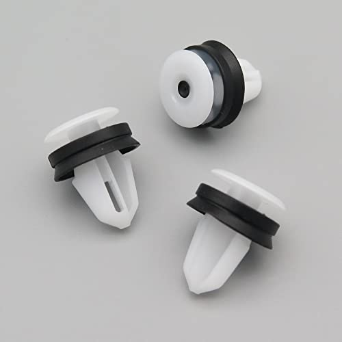 VVO Fasteners- Weiß Kunststoff-Clips. Seitliche Karosserie-Zierleiste. Kompatibel mit einigen Ford Transit, Transit/Tourneo Connect, Transit/Tourneo Custom, (Packung mit 10 Clips) von VVO