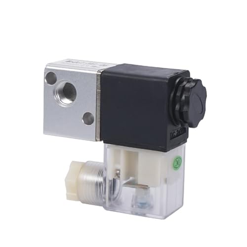 AC220V DC24V DC12V 3V1-M5 3V1-06/08 2-Positionen-3-Wege-Pneumatik-Magnetventil 1/8 Zoll 1/4 Zoll NC-Magnetventil(3v1-06-dc12v-01) von VVTVFEUH