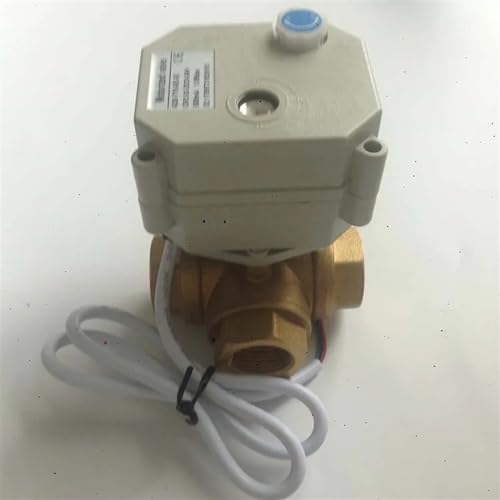 VVTVFEUH 3 Wege DN15 G1/2" NPT Messing Mini Motorbetätigtes Ventil L Flow Elektrisches Kugelventil DC9-24V CR302 3-Draht-Controller VVTVFEUH 3 Wege DN15 G1/2" NPT Messing Mini Motorbetätigtes Ventil L Flow Elektrisches Kugelventil DC9-24V CR302 3-Draht-Controller von VVTVFEUH