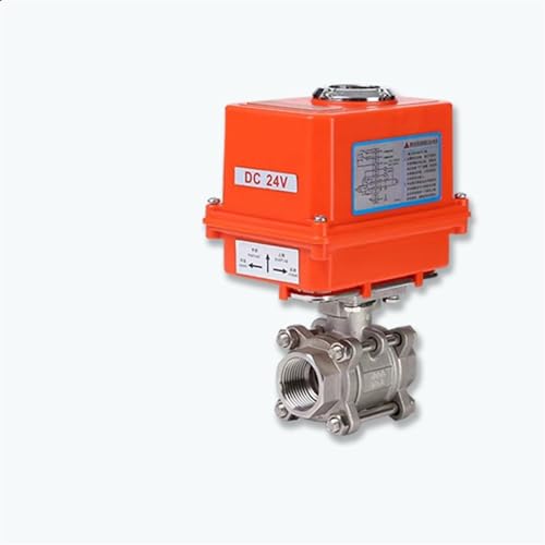 VVTVFEUH DN15 20 25 32 40 1”Mikroventil Elektrischer Kugelhahn 304 Edelstahldraht Kugelhahn Schaltertyp AC220V Wird for Wasserdampf verwendet(Dn15,G-GRD9L-R) von VVTVFEUH