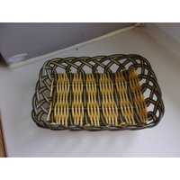 Kleiner Korb in Scoubidou von VVTresors