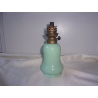 Öllampe Fuß in Grüner Opaline von VVTresors