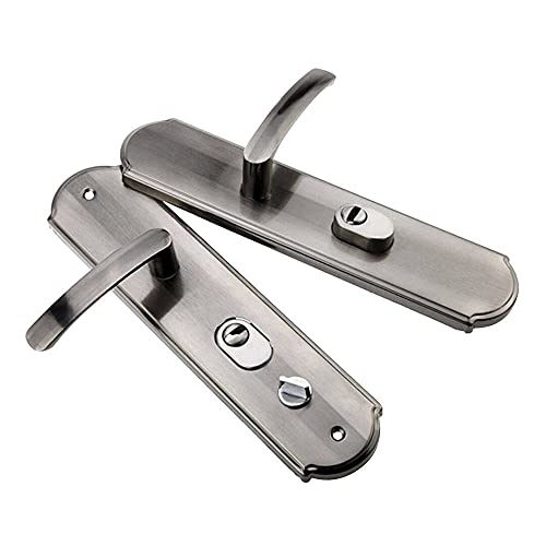 VVW&LIU Aluminiumlegierung Türgriff Universal Security Pair Lock Verdickte Platte Haushaltshardware,H VVW&LIU Aluminiumlegierung Türgriff Universal Security Pair Lock Verdickte Platte Haushaltshardware,H von VVW&LIU