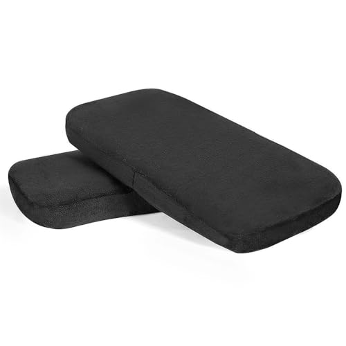 VVW&LIU 1 Paar ergonomische Armlehnen aus Memory-Schaum für Bürostühle, Bequeme Armlehnen für Gaming-Stühle zur Dekompression vo von VVW&LIU