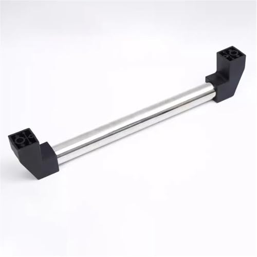 VVW&LIU 1 STÜCK 150 mm - 600 mm Lochabstand 304 Edelstahl Ovalrohrgriff Schrankzugmaschine Möbelbeschläge zieht Silber, 200 MM von VVW&LIU