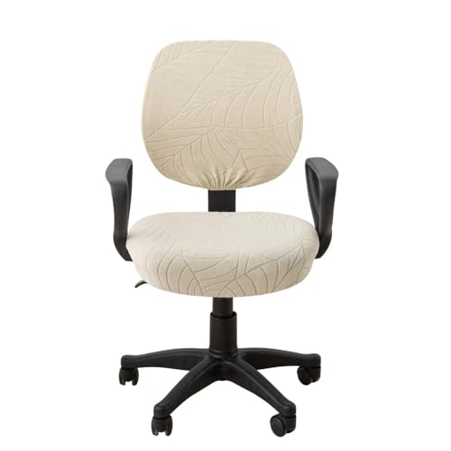 VVW&LIU 2 Teile/Satz Hohe Elastische Plaid Samt Büro Stuhl Abdeckungen Verdicken Computer Spandex Split Sitz Sessel Abdeckung S von VVW&LIU