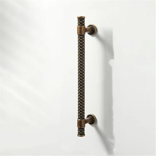 VVW&LIU Antike Messing-Schrankgriffe und -Griffe für Küchenschubladenknöpfe, Kleiderschränke, Kommoden, Stifte, Vintage-Retro-Ha von VVW&LIU