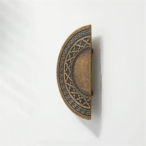 VVW&LIU Antike Messing-Schrankgriffe und -Griffe für Küchenschubladenknöpfe, Kleiderschränke, Kommoden, Stifte, Vintage-Retro-Ha von VVW&LIU