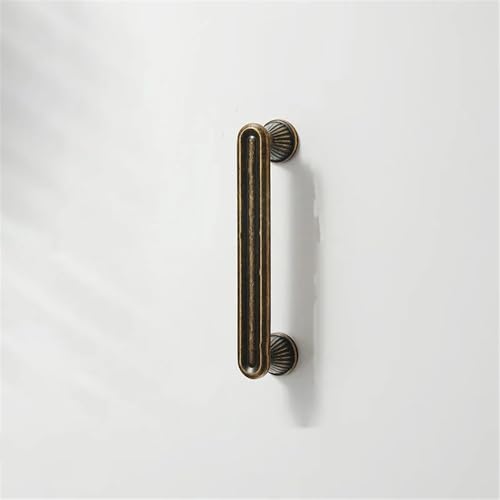 VVW&LIU Antike Messing-Schrankgriffe und -Griffe für Küchenschubladenknöpfe, Kleiderschränke, Kommoden, Stifte, Vintage-Retro-Ha von VVW&LIU