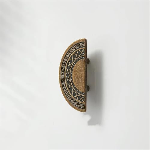 VVW&LIU Antike Messing-Schrankgriffe und -Griffe für Küchenschubladenknöpfe, Kleiderschränke, Kommoden, Stifte, Vintage-Retro-Ha von VVW&LIU