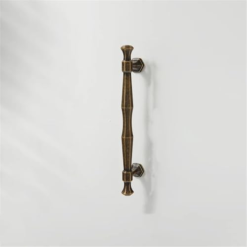 VVW&LIU Antike Messing-Schrankgriffe und -Griffe für Küchenschubladenknöpfe, Kleiderschränke, Kommoden, Stifte, Vintage-Retro-Ha von VVW&LIU