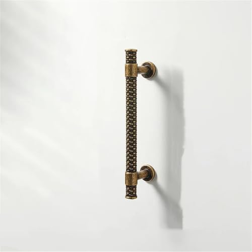 VVW&LIU Antike Messing-Schrankgriffe und -Griffe für Küchenschubladenknöpfe, Kleiderschränke, Kommoden, Stifte, Vintage-Retro-Ha von VVW&LIU