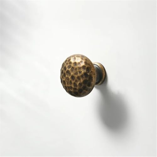 VVW&LIU Antike Messing-Schrankgriffe und -Griffe für Küchenschubladenknöpfe, Kleiderschränke, Kommoden, Stifte, Vintage-Retro-Ha von VVW&LIU