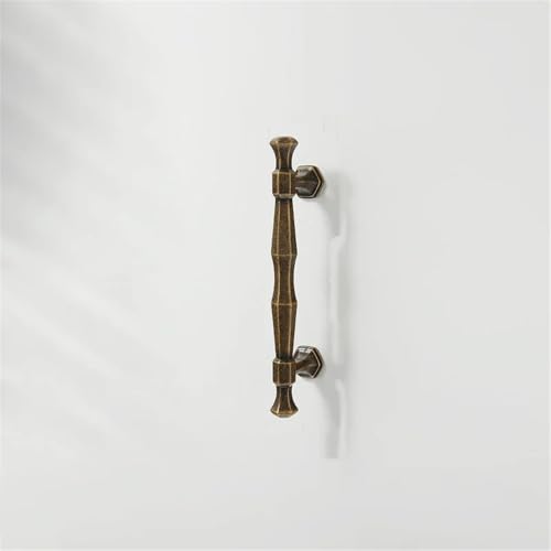 VVW&LIU Antike Messing-Schrankgriffe und -Griffe für Küchenschubladenknöpfe, Kleiderschränke, Kommoden, Stifte, Vintage-Retro-Ha von VVW&LIU