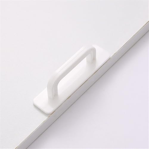 VVW&LIU Einfache Schrankgriffe, selbstklebende Griffe, Türgriffe für einfachen Griff, platzsparend, Heimwerkerbedarf, Silber, S VVW&LIU Einfache Schrankgriffe, selbstklebende Griffe, Türgriffe für einfachen Griff, platzsparend, Heimwerkerbedarf, Silber, S von VVW&LIU