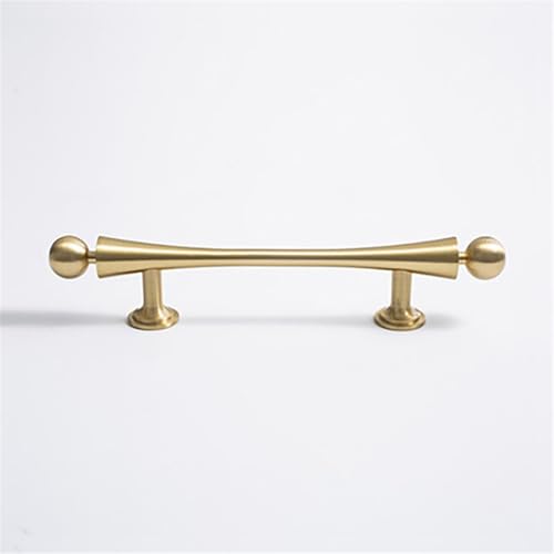 VVW&LIU Gold Messing Schrankgriffe Möbel Stangengriff Schubladenknöpfe Kleiderschrank Kugelgriffe für Küchentürbeschläge, TS2011 VVW&LIU Gold Messing Schrankgriffe Möbel Stangengriff Schubladenknöpfe Kleiderschrank Kugelgriffe für Küchentürbeschläge, TS2011 von VVW&LIU
