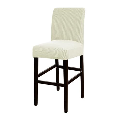 VVW&LIU Jacquard Bar Stuhlbezug Kurze Rückenlehne Barhocker Sitzbezüge Schonbezüge Hotel Bankett Esszimmer Kleine Größe Stuhl FA VVW&LIU Jacquard Bar Stuhlbezug Kurze Rückenlehne Barhocker Sitzbezüge Schonbezüge Hotel Bankett Esszimmer Kleine Größe Stuhl FA von VVW&LIU