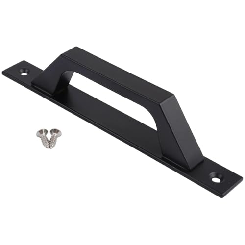 VVW&LIU Mit Schrauben, strapazierfähig, schwarzes Eisen, für Heizbett, Schiebetor, Schuppen, Garage, Push-Pull-Scheunentor, Zugg VVW&LIU Mit Schrauben, strapazierfähig, schwarzes Eisen, für Heizbett, Schiebetor, Schuppen, Garage, Push-Pull-Scheunentor, Zugg von VVW&LIU