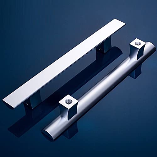 VVW&LIU Moderne Duschkabine Glastürgriff Badezimmer Pull Push Schiebetürgriff Chrom Duschtürgriff 210mm 280mm 335mm 400mm,Lochabstand 210mm von VVW&LIU