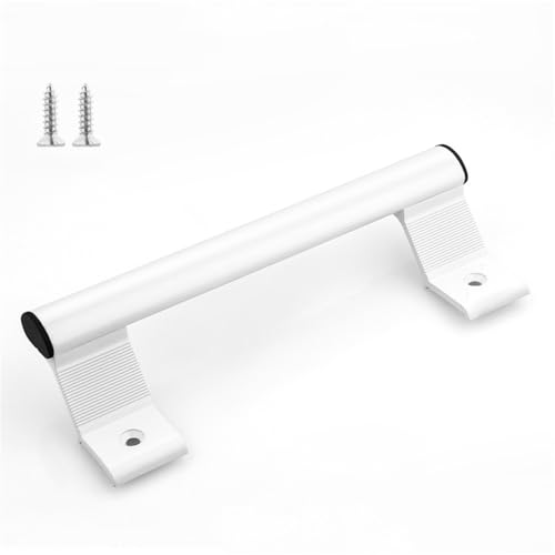 VVW&LIU STÜCKE Aluminiumlegierung Stanzfreier Möbelschrankgriff Schiebetürgriff Ziehen und Bündiges Hardware-Set Holztür, A2 von VVW&LIU