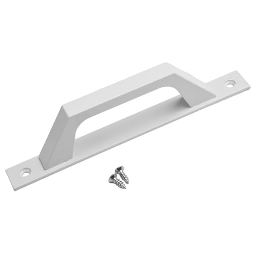 VVW&LIU Scheunentorgriff, robust, aus schwarzem Eisen, für Heizbett, Schiebetor, Schuppen, Garage, Arbeitsplatten aus Aluminiuml VVW&LIU Scheunentorgriff, robust, aus schwarzem Eisen, für Heizbett, Schiebetor, Schuppen, Garage, Arbeitsplatten aus Aluminiuml von VVW&LIU