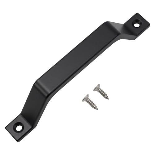 VVW&LIU Scheunentorgriff, robust, schwarzes Eisen, Heizbett, Schiebetor, Schuppen, Garage, Arbeitsplatten aus Aluminiumlegierung VVW&LIU Scheunentorgriff, robust, schwarzes Eisen, Heizbett, Schiebetor, Schuppen, Garage, Arbeitsplatten aus Aluminiumlegierung von VVW&LIU
