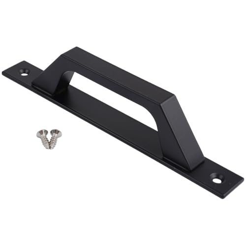 VVW&LIU Scheunentorgriff, robust, schwarzes Eisen, Heizbett, Schiebetor, Schuppen, Garage, Arbeitsplatten aus Aluminiumlegierung VVW&LIU Scheunentorgriff, robust, schwarzes Eisen, Heizbett, Schiebetor, Schuppen, Garage, Arbeitsplatten aus Aluminiumlegierung von VVW&LIU