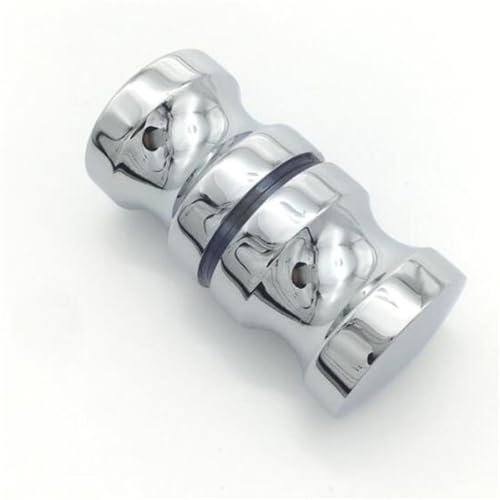 VVW&LIU Türgriff aus Aluminiumlegierung, Rücken an Rücken, einzelner Glasknopf, Abzieher für Badezimmer, Duschkabine, Heimbeschl VVW&LIU Türgriff aus Aluminiumlegierung, Rücken an Rücken, einzelner Glasknopf, Abzieher für Badezimmer, Duschkabine, Heimbeschl von VVW&LIU