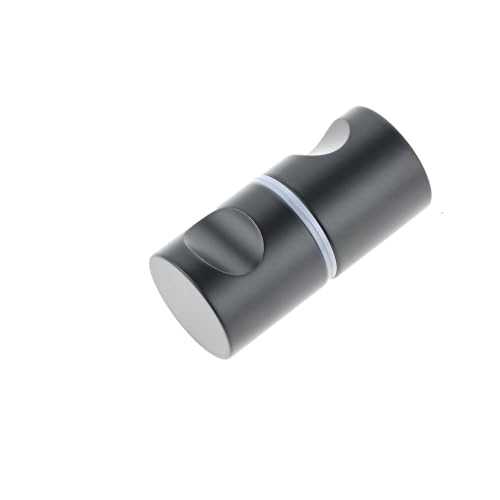 VVW&LIU Türgriff aus Aluminiumlegierung, schwarz/goldfarben, Einzelglastürknopf, Badezimmer, Duschkabine, doppelseitiger Griff, von VVW&LIU