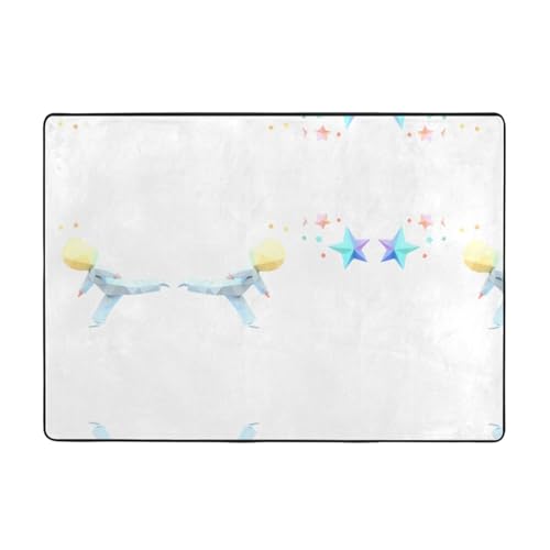 VVXBHGR Picking Stars Prints Teppich, 203,2 x 147,3 cm, für Wohnzimmer, Büro, Couchtisch, Bett, Balkon, weich, flauschig, wasserabsorbierend, langlebig VVXBHGR Picking Stars Prints Teppich, 203,2 x 147,3 cm, für Wohnzimmer, Büro, Couchtisch, Bett, Balkon, weich, flauschig, wasserabsorbierend, langlebig von VVXBHGR