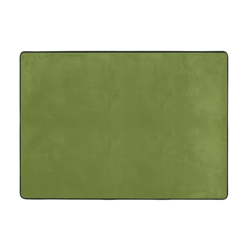 VVXBHGR Teppich, einfarbig, dunkelgrün, 203,2 x 147,3 cm, für Wohnzimmer, Büro, Couchtisch, Bett, Balkon, weich, flauschig, wasserabsorbierend, langlebig VVXBHGR Teppich, einfarbig, dunkelgrün, 203,2 x 147,3 cm, für Wohnzimmer, Büro, Couchtisch, Bett, Balkon, weich, flauschig, wasserabsorbierend, langlebig von VVXBHGR