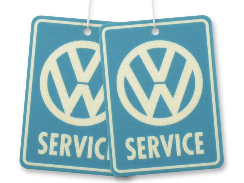 VW Collection by BRISA Raumduft Volkswagen Lufterfrischer fürs Auto (2-St), Duftbaum im VW Design von VW Collection by BRISA
