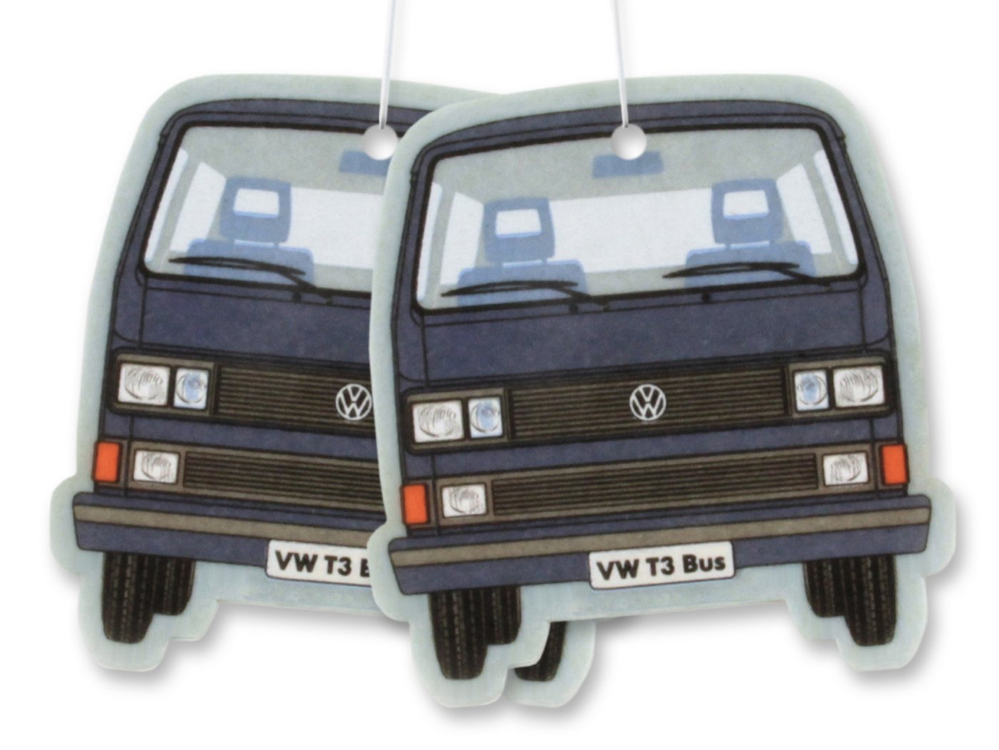 VW Collection by BRISA Raumduft Volkswagen Lufterfrischer fürs Auto (2-St), Duftspender im VW T3 Bulli Design von VW Collection by BRISA