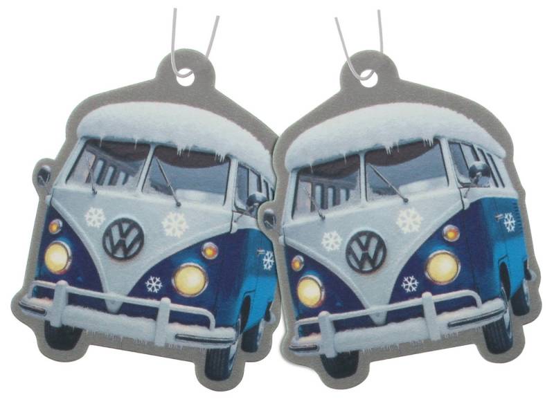 VW Collection by BRISA Raumduft Volkswagen Lufterfrischer fürs Auto (mit Aromen, 2-St., (1 Paar) oder einzeln erhältlich), Weihnachtliche Düfte von VW Collection by BRISA