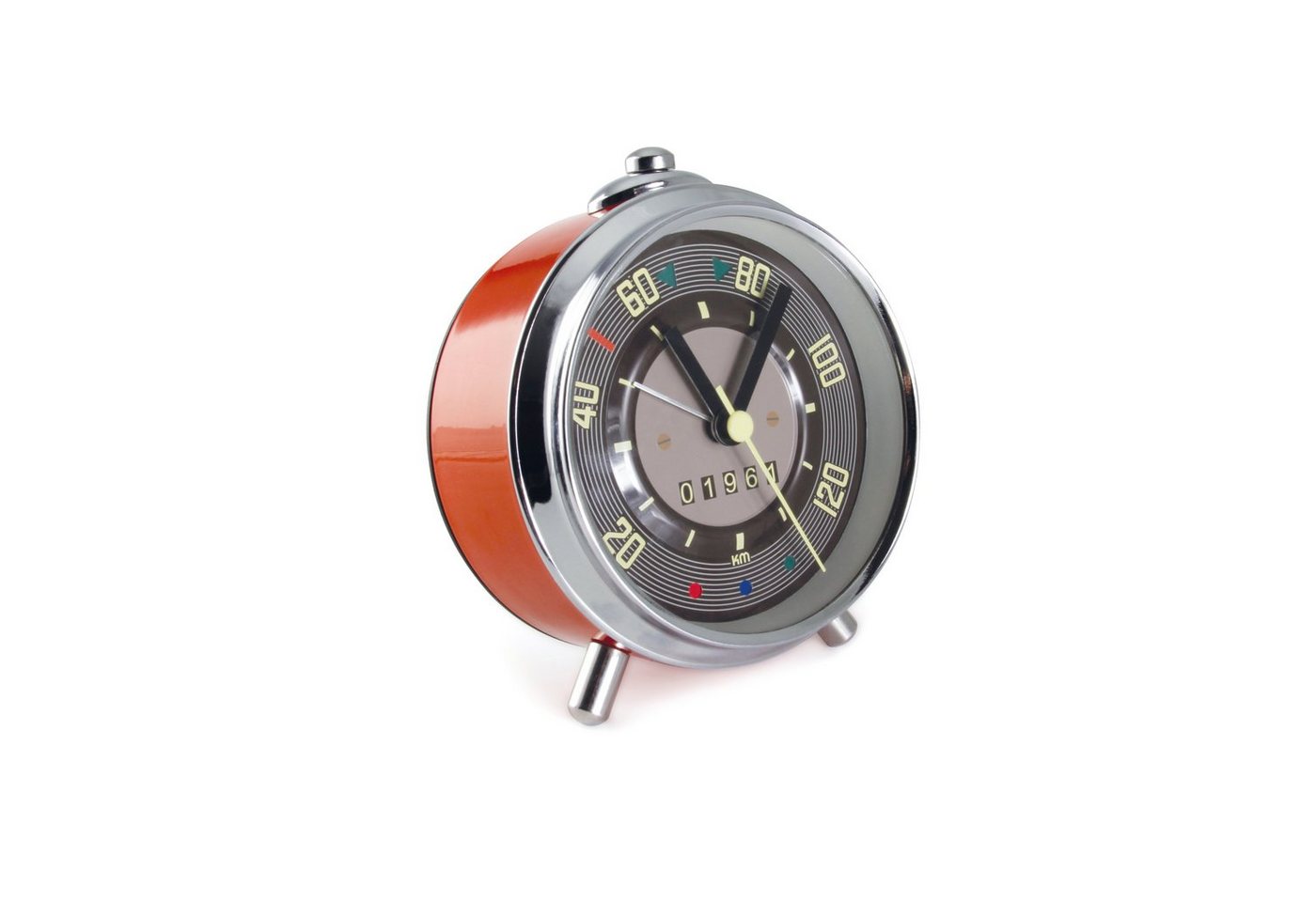 VW Collection by BRISA Wecker Volkswagen Wecker-Uhr-Zeitmesser im Tacho Design vom T1 Bulli Bus Speedometer in Rot VW Collection by BRISA Wecker Volkswagen Wecker-Uhr-Zeitmesser im Tacho Design vom T1 Bulli Bus Speedometer in Rot von VW Collection by BRISA