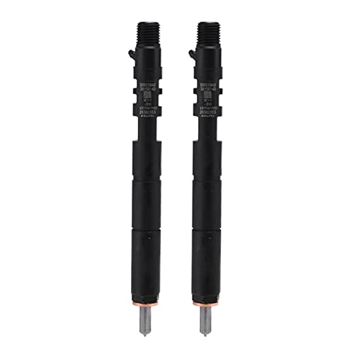 2pcs Common Rail Diesel Injektor 28382353 Kompatibel mit Ssangyong Doosan D24 D18 Motor Kraftstoffeinspritzer von VWAUGDKPS