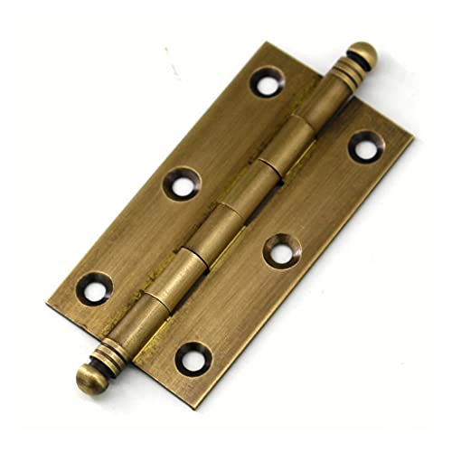 5 Stück antike Messing-dekorative Schrankscharniere, Küchenschrank-Türscharniere, Scharniere(2 Inch) von VWWJCCRO